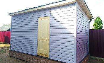 Установка сайдинга без утепления