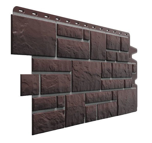 Фасадная панель Docke, Burg, Erdburg Земляной купить в Новотроицке