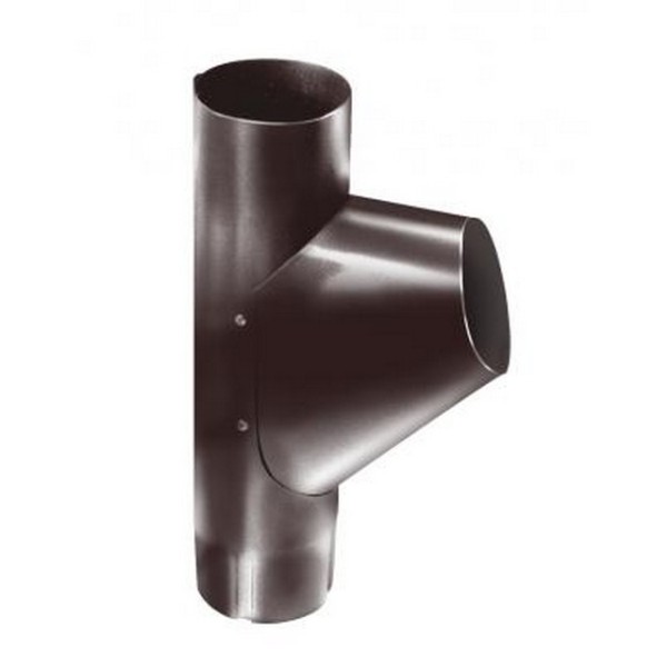 Водосток Grand Line 125x90 – Тройник RAL 8017 купить в Новотроицке