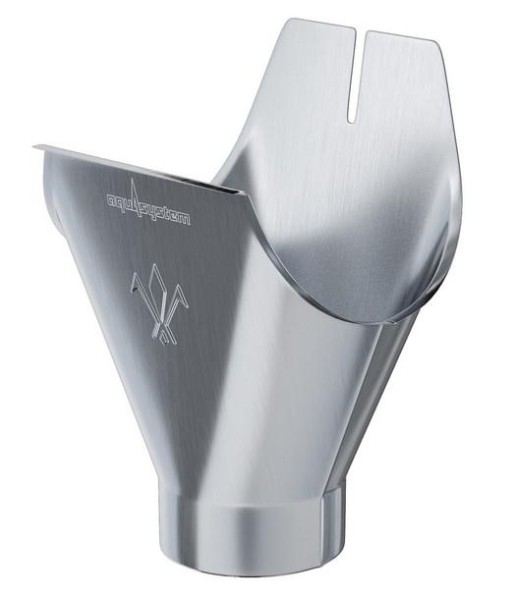 Водосток Aquasistem, Система 125x90 - Воронка желоба оцинковка купить в Новотроицке