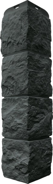 Угол наружный Альта-Профиль Туф ЭКО Графит купить в Новотроицке