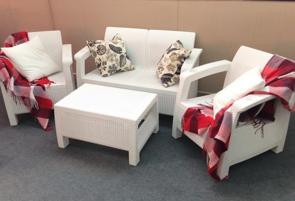 Комплект Yalta Terrace Set белый купить в Новотроицке