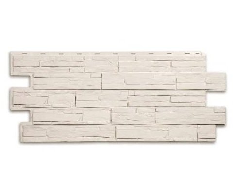 Фасадная панель T-Сайдинг-Альпийская сказка ЭКО-1 Уайт купить в Новотроицке