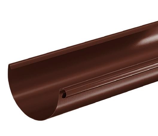 Водосток Aquasistem, система 150/100 - Водосточный желоб 3.00м RAL 8017 Коричневый купить в Новотроицке
