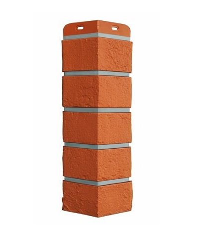 Угол Grand Line состаренный кирпич премиум Терракотовый (коралловый) купить в Новотроицке