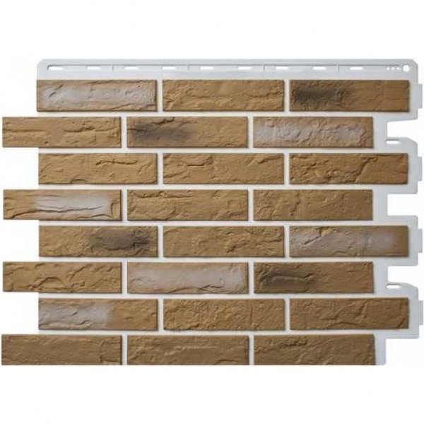 Фасадная панель Альта-Профиль Кирпич Рижский 03 купить в Новотроицке