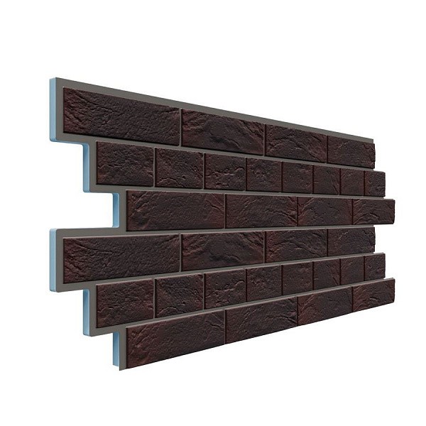 Фасадная термопанель Доломит Венецианский кирпич 20 мм Алтея купить в Новотроицке