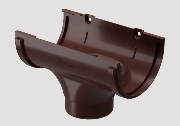 Воронка ПВХ Docke STANDART Тёмно-коричневый купить в Новотроицке