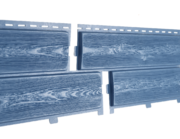 Фасадная панель Ю-Пласт Хокла Color Голубика купить в Новотроицке