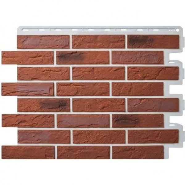 Фасадная панель Альта-Профиль Кирпич Рижский 04 купить в Новотроицке