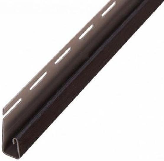 J-профиль Альта-профиль для откоса универсального Альта Декор (отделочные элементы) Коричневый купить в Новотроицке
