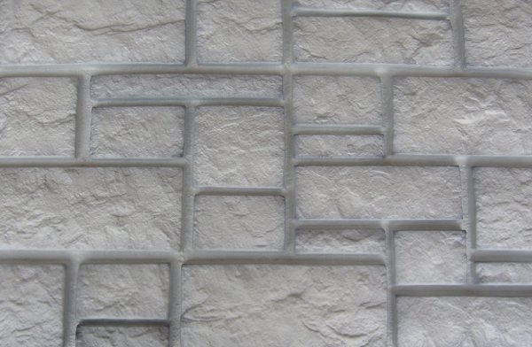 Фасадная панель Аэлит дворцовый камень Белый купить в Новотроицке