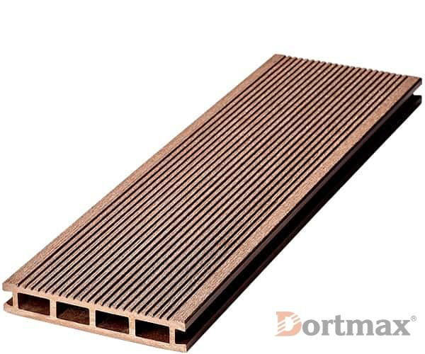 Террасная доска из ДПК VELVET STANDART Коричневый купить в Новотроицке