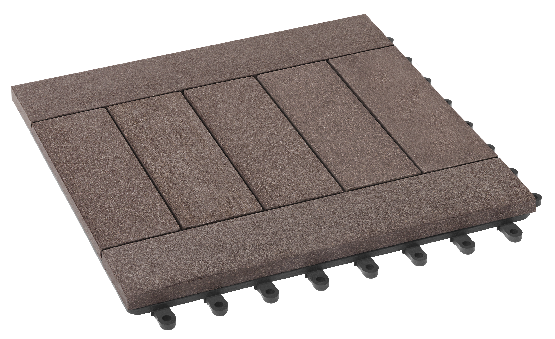 Модульный паркет ДПК GRINDERDECO Комфорт 5 Венге купить в Новотроицке