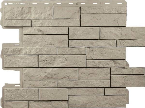 Фасадная панель Альта-Профиль Шотландия Кремовый купить в Новотроицке