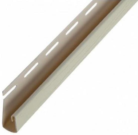 J-профиль Альта-профиль для откоса универсального Альта Декор (отделочные элементы) Кремовый купить в Новотроицке