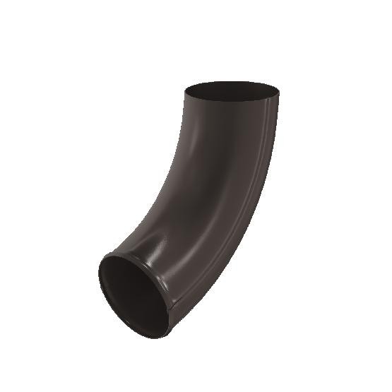 Водосток Aquasistem, система 150/100 - Отвод трубы RR 32 Тёмно Коричневый купить в Новотроицке