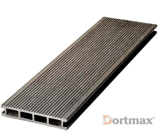 Террасная доска из ДПК VELVET STANDART Черный купить в Новотроицке