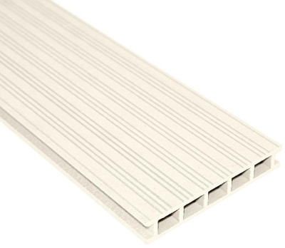 Террасная доска из ДПК Faynag Premium VELVET-ZEBRA  Слоновая кость