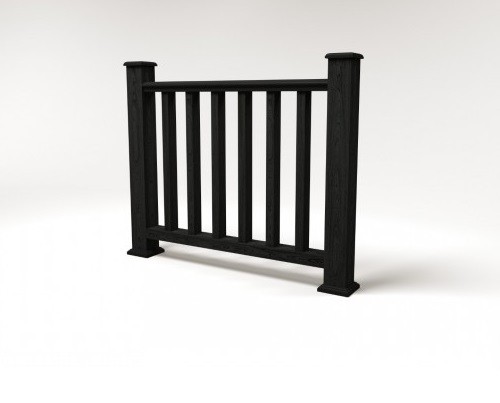 Ограждение из ДПК FG5 кварц купить в Новотроицке