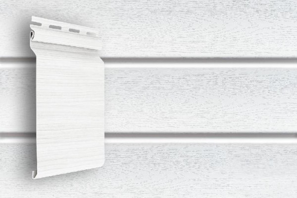 Сайдинг Natural-Брус 3,0 Grand Line Standart белый купить в Новотроицке