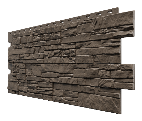 Фасадная панель Docke Алтай - Шоколад купить в Новотроицке