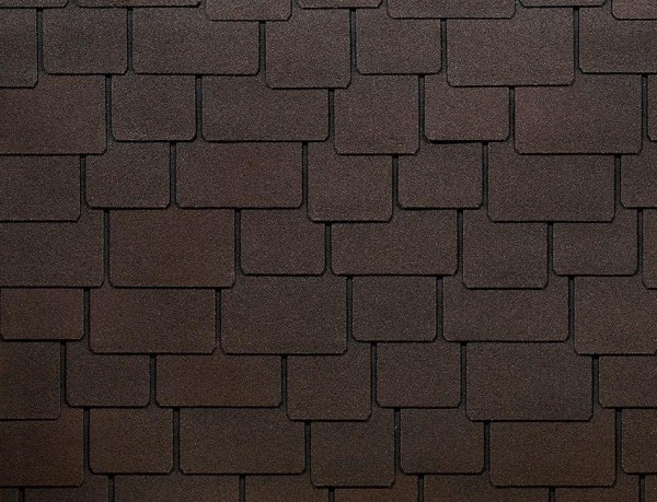 Гибкая черепица Docke, Lux, Саппоро, Зрелый каштан купить в Новотроицке