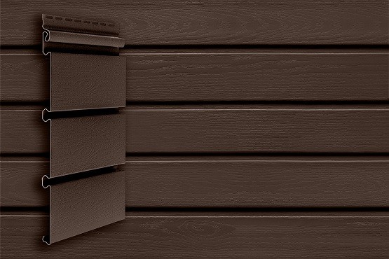 Сайдинг Архитектурный Планкен Grand Line Темный дуб купить в Новотроицке