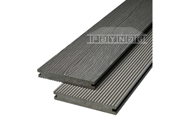 Террасная доска из ДПК Faynag Premium Massive 3D — Графит купить в Новотроицке