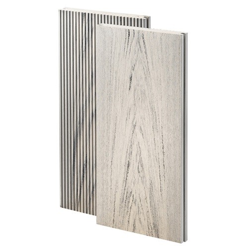 Террасная доска из ДПК Bruggan Multicolor Полнотелая 140мм Белый дым купить в Новотроицке