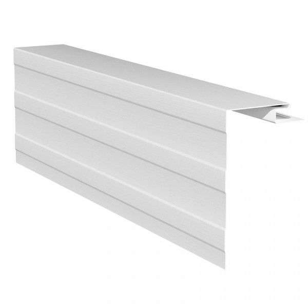 Приоконная планка (околооконный профиль) для сайдинга, белый купить в Новотроицке