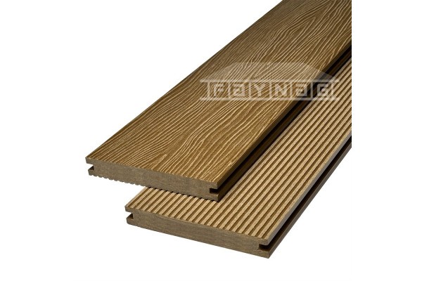 Террасная доска из ДПК Faynag Premium Massive 3D — Орех купить в Новотроицке