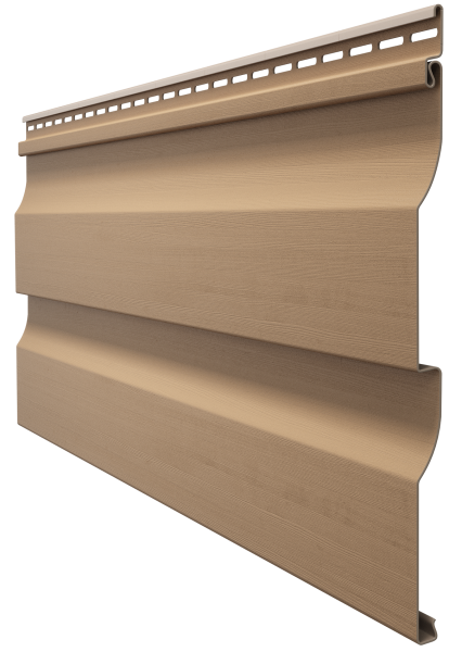 Виниловый сайдинг docke (дёке) - профиль D4,5D, капучино купить в Новотроицке