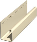 J-профиль к сайдингу белый купить в Новотроицке