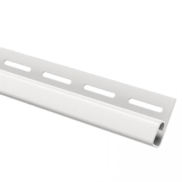 Финишная планка (завершающая полоса) для сайдинга, белая купить в Новотроицке