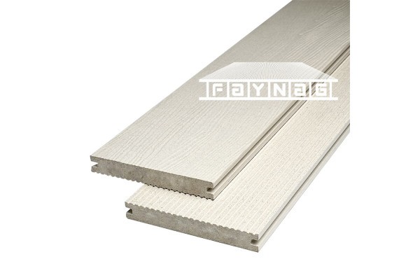 Террасная доска из ДПК Faynag Premium Massive 3D — Слоновая кость купить в Новотроицке