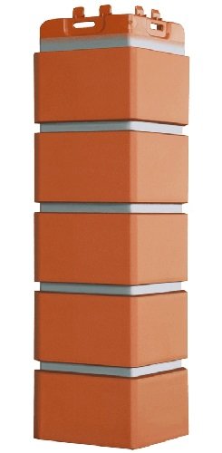 Угол Grand Line клинкерный кирпич ПРЕМИУМ Терракотовый (коралловый) купить в Новотроицке