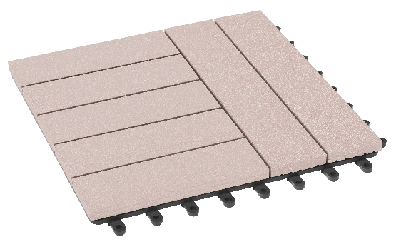 Модульный паркет ДПК GRINDERDECO Комфорт 4 Выбеленный дуб купить в Новотроицке