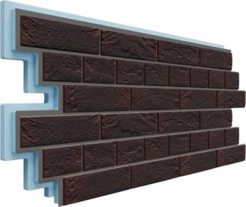 Термосайдинг Доломит Венецианский Кирпич 40 мм Алтея купить в Новотроицке