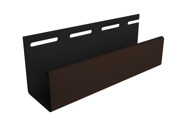 Фасадный J-профиль 30 мм Шоколадный купить в Новотроицке
