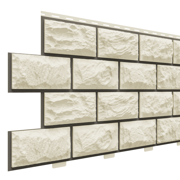 Фасадная панель Доломит, Альпийская горка Слоновая кость купить в Новотроицке