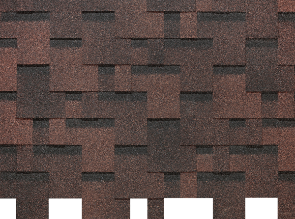 Гибкая черепица EURASIA Docke, Коллекция Лабиринт Коричневый купить в Новотроицке