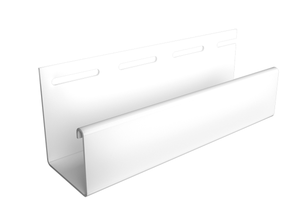 Фасадный J-профиль 30 мм Белый купить в Новотроицке