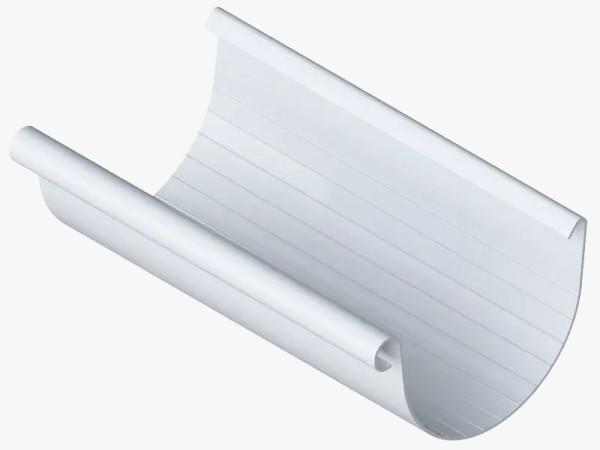 Водосток Альта-Профиль ПВХ – Желоб водосточный 4м (белый) купить в Новотроицке