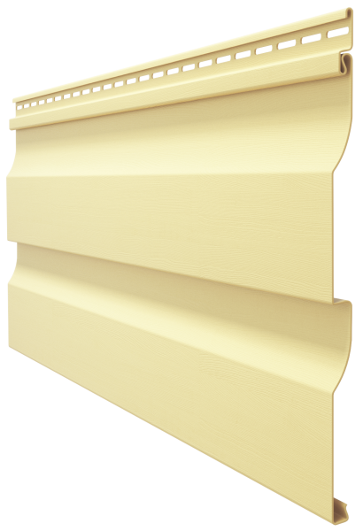 Виниловый сайдинг docke (дёке) - профиль D4,5D, лимон купить в Новотроицке