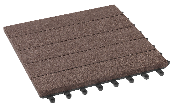 Модульный паркет ДПК GRINDERDECO Комфорт 3 Шоколад купить в Новотроицке