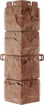 Угол наружный Альта-Профиль Фагот ЭКО Терракотовый купить в Новотроицке