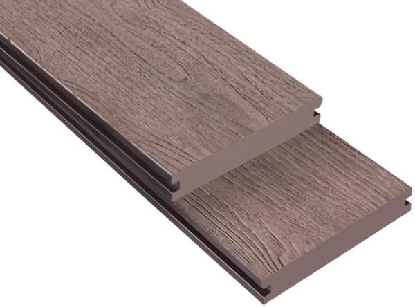 Террасная доска ДПК Outdoor 3D полнотелая NEVADA/CALIFORNIA BROWN коричневая микс купить в Новотроицке