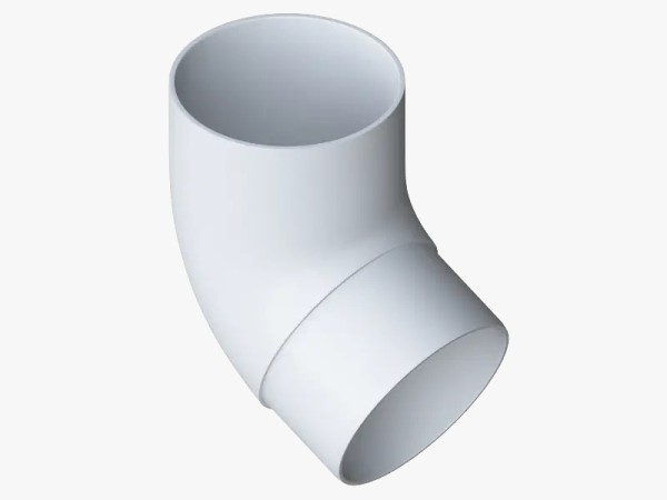 Водосток Альта-Профиль ПВХ – Колено 67 (белый) купить в Новотроицке