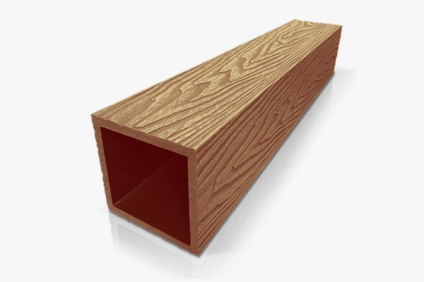 Столб ДПК Deckart 100×100 Орех купить в Новотроицке